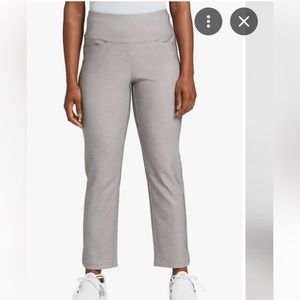 Lady Hagen Gray Golf Pants.  Large pull on golf pants